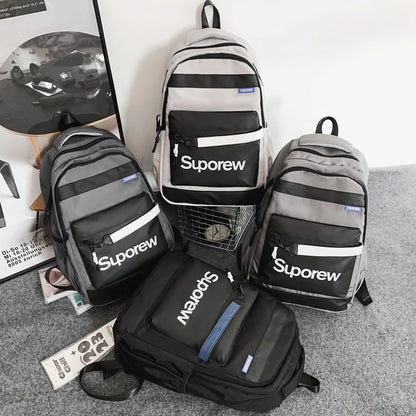 New Printing Teenager Book Bag Girl Boy Travel Laptop Student Backpack Ladies Man College Fashion Women Leisure School Rucksack
