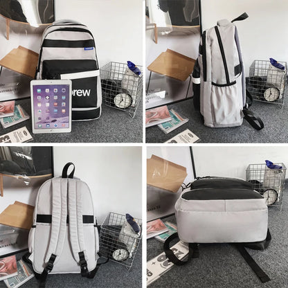 New Printing Teenager Book Bag Girl Boy Travel Laptop Student Backpack Ladies Man College Fashion Women Leisure School Rucksack