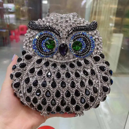 New Rhinestone Women Clutch Bag Crystal Banquet Evening Bag Luxury Hollow Out Diamond Ladies Evening Bags Clutch Chain gift Bag