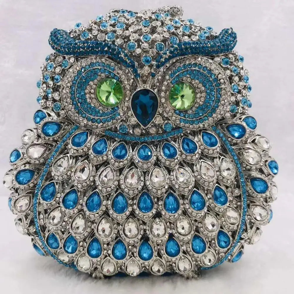 New Rhinestone Women Clutch Bag Crystal Banquet Evening Bag Luxury Hollow Out Diamond Ladies Evening Bags Clutch Chain gift Bag