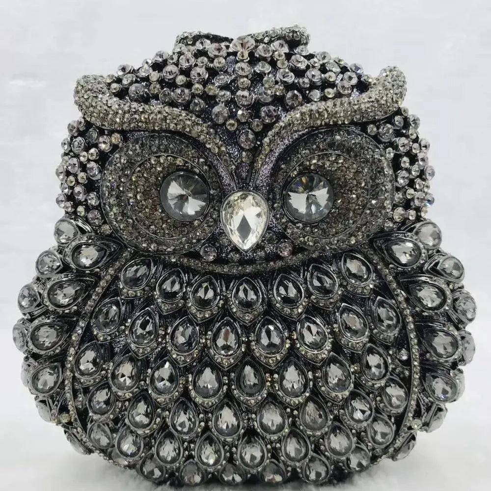 New Rhinestone Women Clutch Bag Crystal Banquet Evening Bag Luxury Hollow Out Diamond Ladies Evening Bags Clutch Chain gift Bag
