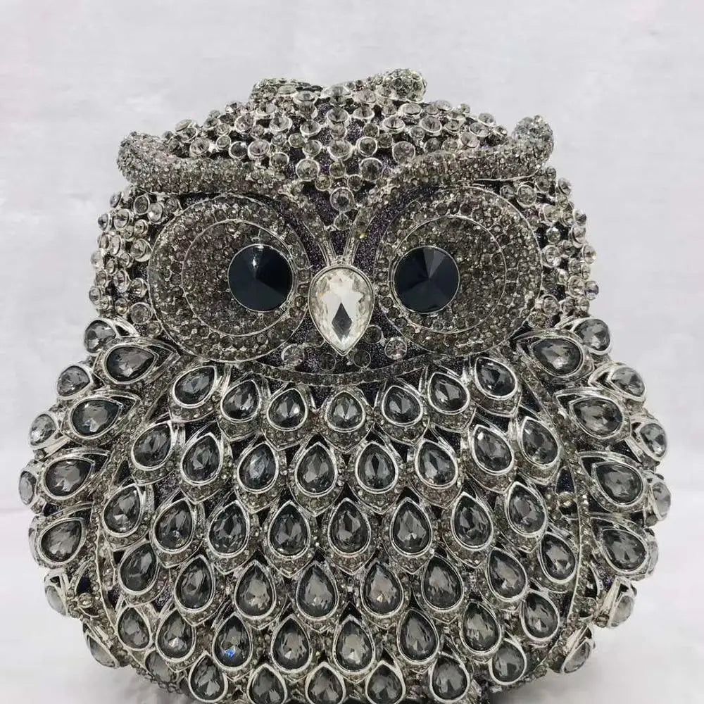 New Rhinestone Women Clutch Bag Crystal Banquet Evening Bag Luxury Hollow Out Diamond Ladies Evening Bags Clutch Chain gift Bag