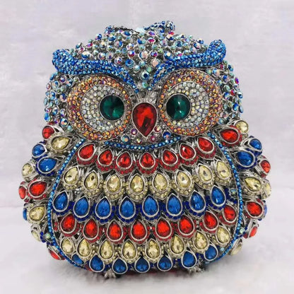 New Rhinestone Women Clutch Bag Crystal Banquet Evening Bag Luxury Hollow Out Diamond Ladies Evening Bags Clutch Chain gift Bag