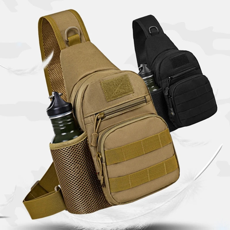 New Riding Chest Bag With 900D Oxford Mens Multifunction Single Strap Anti Theft Chest Bag With Adjustable Shoulder Strap