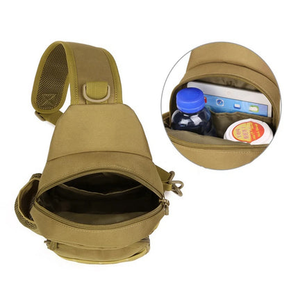 New Riding Chest Bag With 900D Oxford Mens Multifunction Single Strap Anti Theft Chest Bag With Adjustable Shoulder Strap