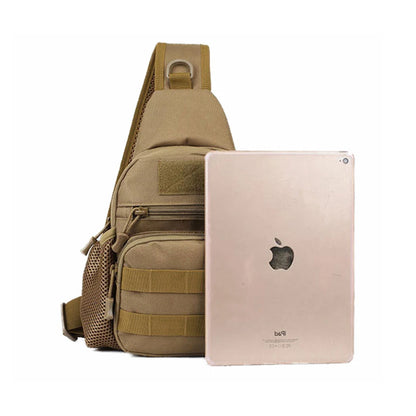 New Riding Chest Bag With 900D Oxford Mens Multifunction Single Strap Anti Theft Chest Bag With Adjustable Shoulder Strap