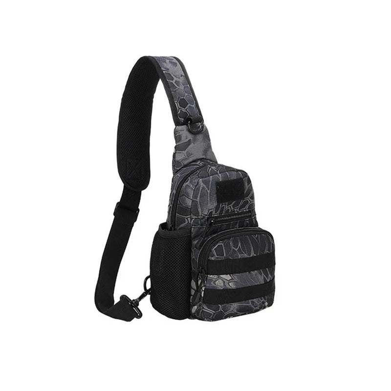 New Riding Chest Bag With 900D Oxford Mens Multifunction Single Strap Anti Theft Chest Bag With Adjustable Shoulder Strap