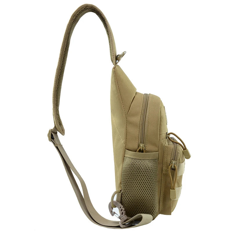 New Riding Chest Bag With 900D Oxford Mens Multifunction Single Strap Anti Theft Chest Bag With Adjustable Shoulder Strap