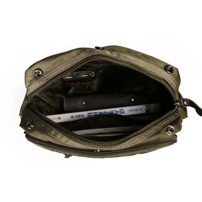 New Ruil Men Camouflage Outdoor Camouflage Shoulder Bags Waterproof Oxford Cloth Casual Travel Crossbody Bags