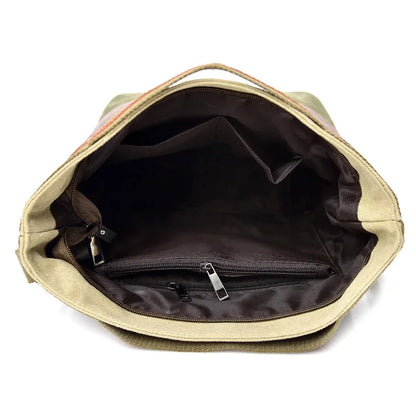 New Shoulder Casual Women's Fashion Banquet Handbag Crossbody Large Capacity Canvas Bag