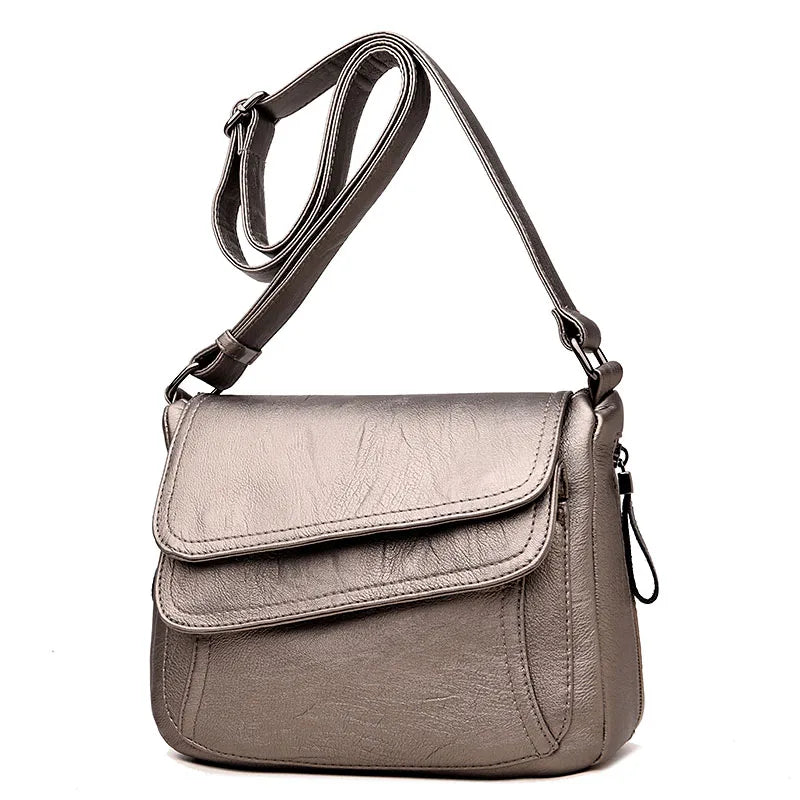 New Shoulder Crossbody Bags for Women High Quality PU Leather Messenger Bag Female Purse and Handbags Sac A Main Designer Bag