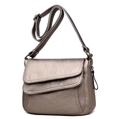 New Shoulder Crossbody Bags for Women High Quality PU Leather Messenger Bag Female Purse and Handbags Sac A Main Designer Bag