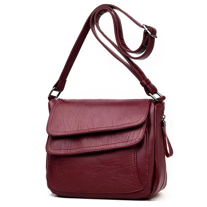 New Shoulder Crossbody Bags for Women High Quality PU Leather Messenger Bag Female Purse and Handbags Sac A Main Designer Bag