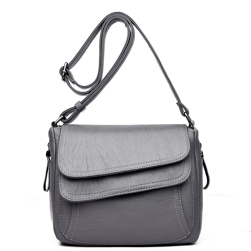 New Shoulder Crossbody Bags for Women High Quality PU Leather Messenger Bag Female Purse and Handbags Sac A Main Designer Bag