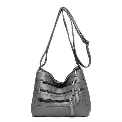 New Shoulder Crossbody Bags for Women High Quality Pu Leather Messenger Bag for Girls 2021 Female Purse And Handbags Sac A Main