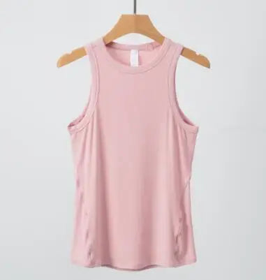 New Sports Tank Top for Leisure Women Ribbed Vtst