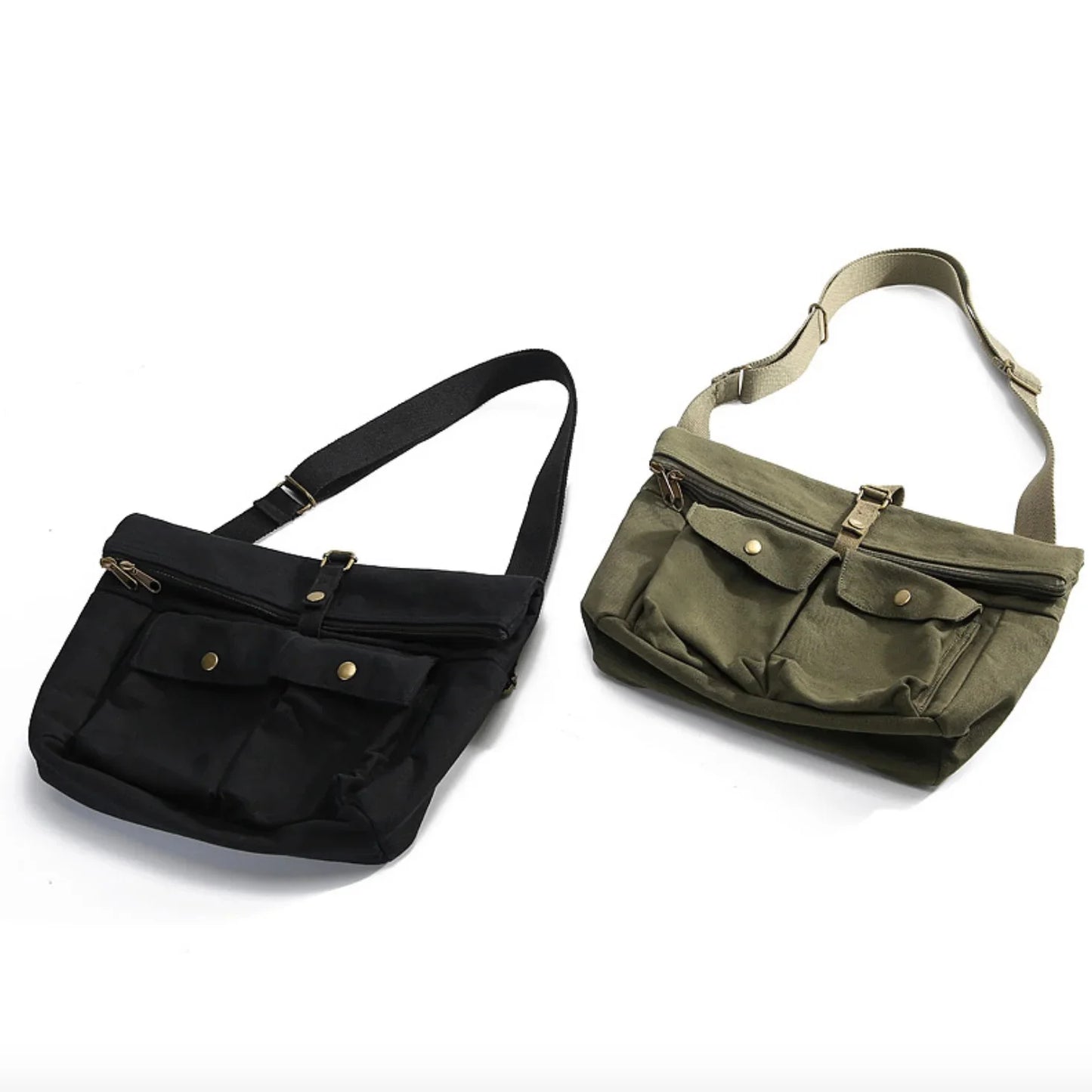 New Style Brand MEN'S Single-shoulder canvas leather women laptop bags for men Men Leisure Bag