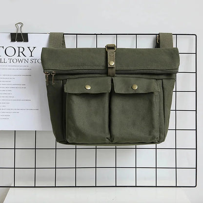 New Style Brand MEN'S Single-shoulder canvas leather women laptop bags for men Men Leisure Bag