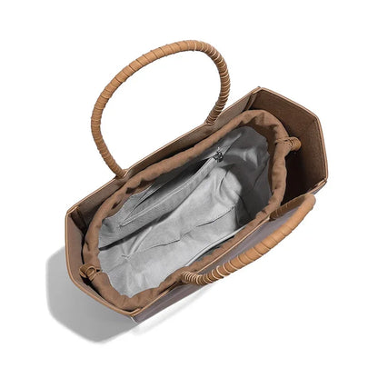 New Style Portable Shopping Bags Large Capacity Simple and Versatile Tote Bag Genuine Leather Women's Bag Designer Luxury Bags