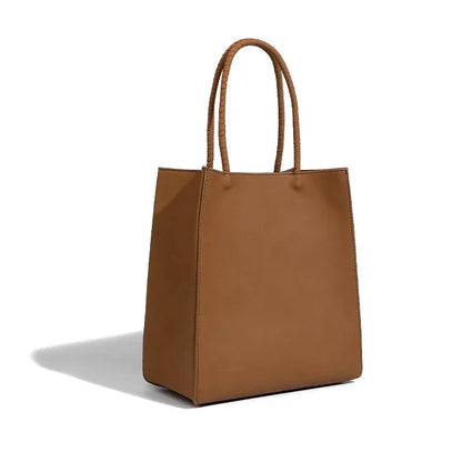 New Style Portable Shopping Bags Large Capacity Simple and Versatile Tote Bag Genuine Leather Women's Bag Designer Luxury Bags