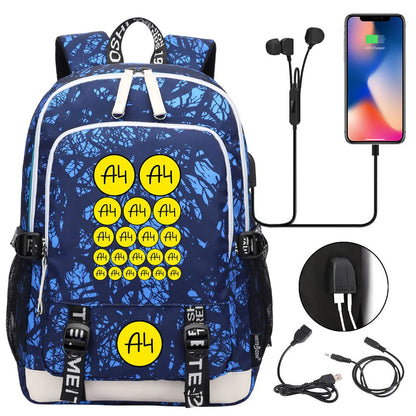 New Teenager USB Charging Laptop Backpack Women Men Rucksack Boys Girls Kids School Book Bag Mochila Travel Bagpack A4 Vlad