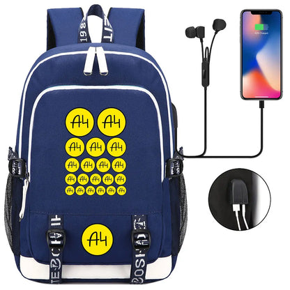 New Teenager USB Charging Laptop Backpack Women Men Rucksack Boys Girls Kids School Book Bag Mochila Travel Bagpack A4 Vlad