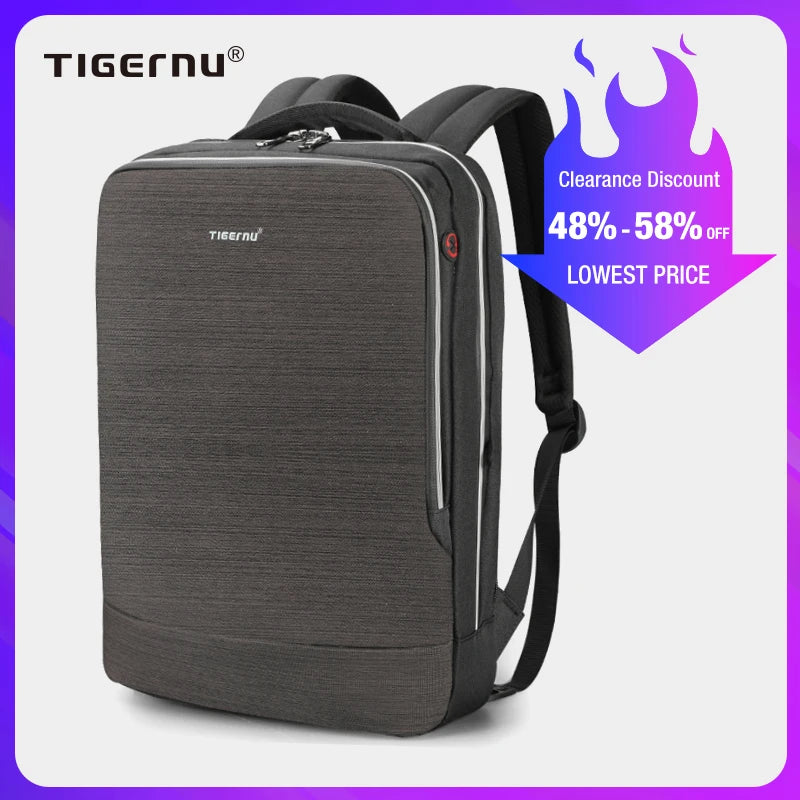 New Tigernu Women Backpack 4.0A USB Quick Charge Anti Theft Backpack Female For 15.6 Laptop Business Travel Bagpack Bags Mochila