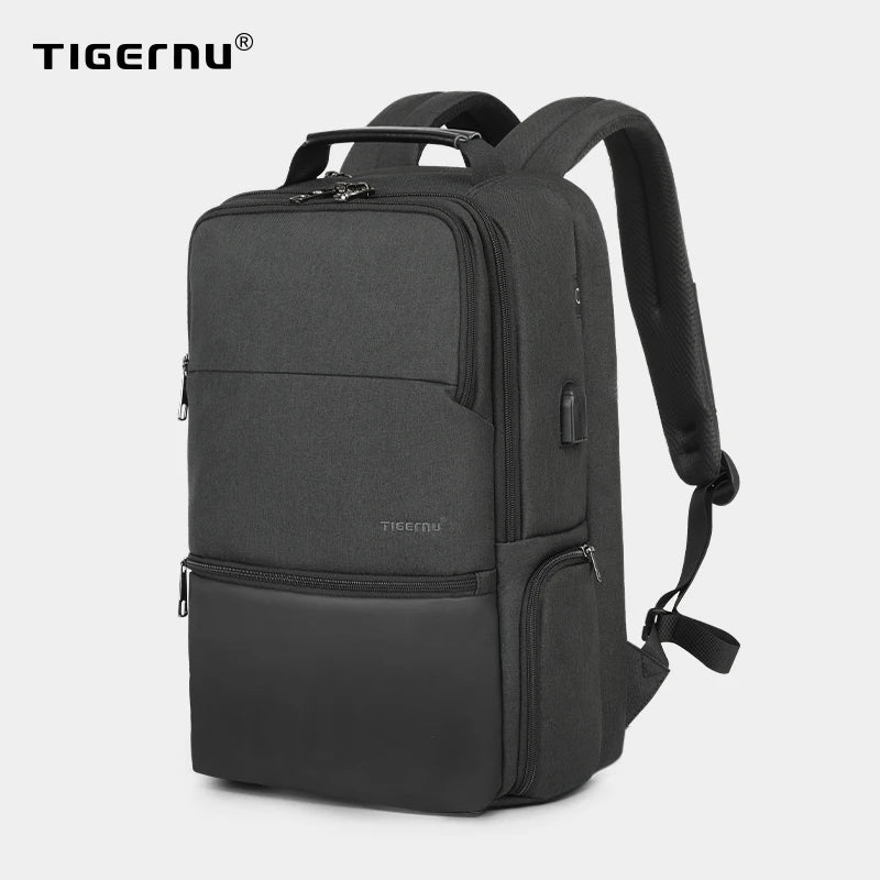 New Tigernu Women Laptop Backpack Fit 15.6-19 inch Expandable backpack Travel Women Female Backpack Anti thief Mochila With RFID
