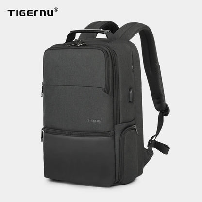 New Tigernu Women Laptop Backpack Fit 15.6-19 inch Expandable backpack Travel Women Female Backpack Anti thief Mochila With RFID
