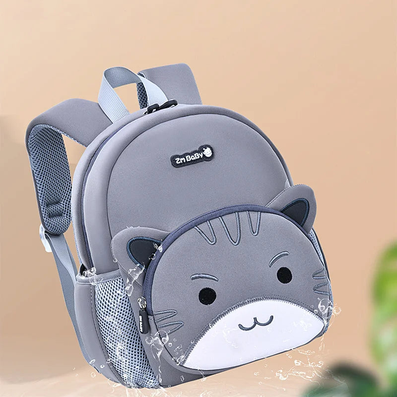 New Toddler Boys School Bags Cute Lion Rabbit Backpack for 1-3-5 Years Old Kids Bag for Girls Kawaii Schoolbag Mochila Infantil