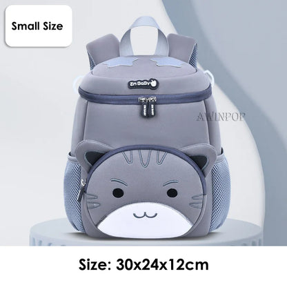 New Toddler Boys School Bags Cute Lion Rabbit Backpack for 1-3-5 Years Old Kids Bag for Girls Kawaii Schoolbag Mochila Infantil