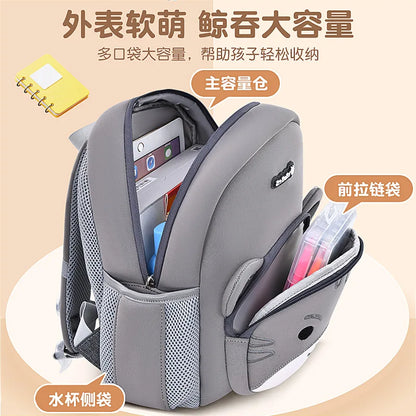 New Toddler Boys School Bags Cute Lion Rabbit Backpack for 1-3-5 Years Old Kids Bag for Girls Kawaii Schoolbag Mochila Infantil