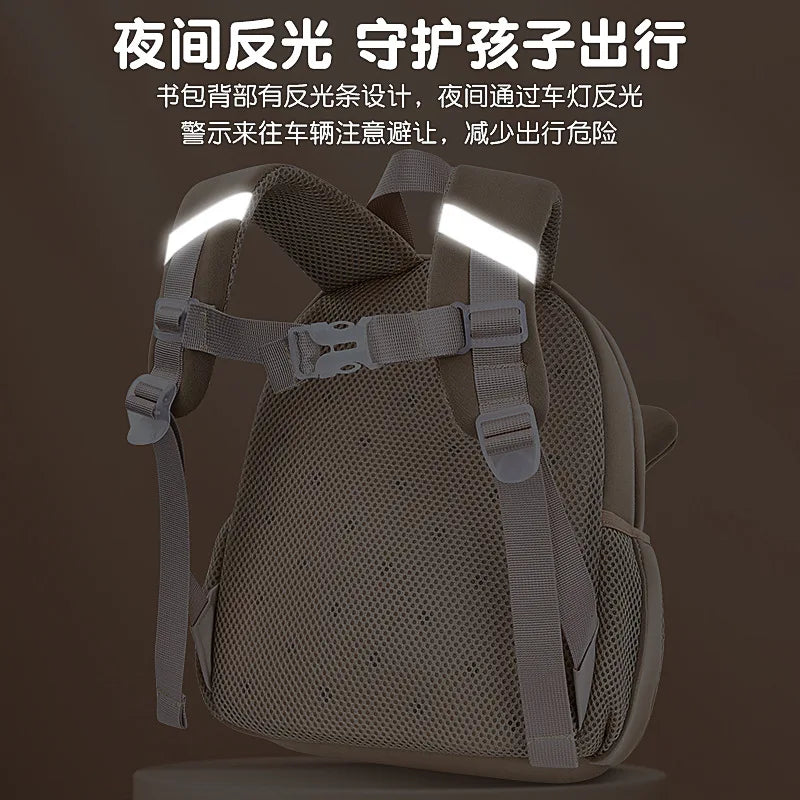 New Toddler Boys School Bags Cute Lion Rabbit Backpack for 1-3-5 Years Old Kids Bag for Girls Kawaii Schoolbag Mochila Infantil