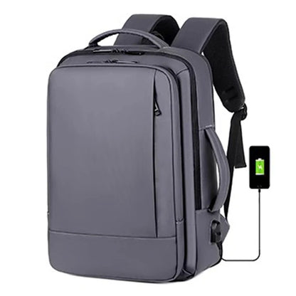 New Travel Backpack Men Waterproof Expandable USB Bag 15.6 Inch Laptop Fashion Business Bacpack Large Capacity Male Mochila