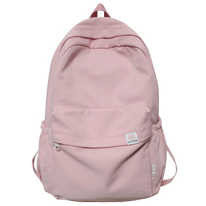 New Travel Women Kawaii Solid Color Book Bag Fashion Ladies Student Backpack Cool Girl College Bags Female Laptop Cute Backpacks