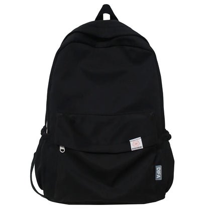 New Travel Women Kawaii Solid Color Book Bag Fashion Ladies Student Backpack Cool Girl College Bags Female Laptop Cute Backpacks