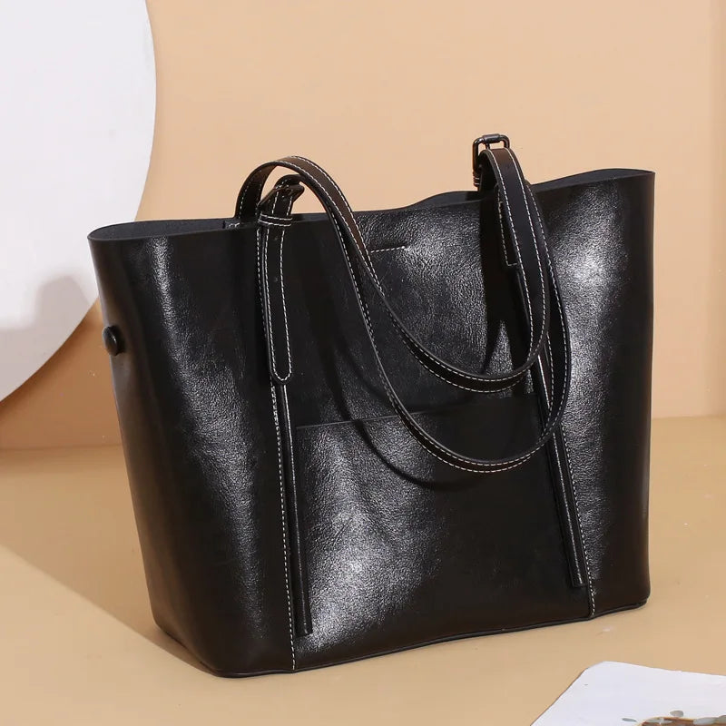New Trend Ladies Handbag Large Capacity Commuter Tote Bag Women's Fashion All-match Single Shoulder Totes Casual Purses Clutch