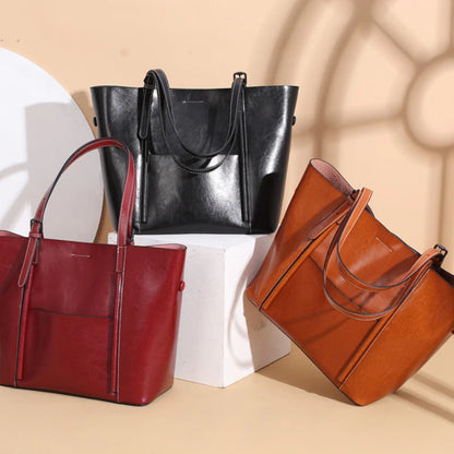 New Trend Ladies Handbag Large Capacity Commuter Tote Bag Women's Fashion All-match Single Shoulder Totes Casual Purses Clutch