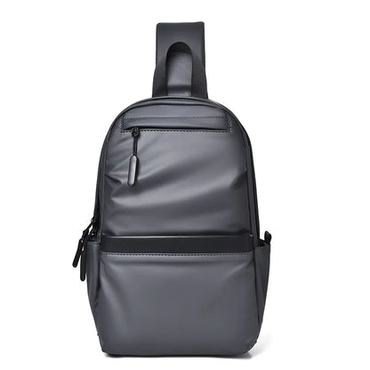 New Trend Men's Chest Bag Fashion Male Single Shoulder Bag Large Capacity Casual Cross Bag Boy Travel Casual Handbag Bolsas