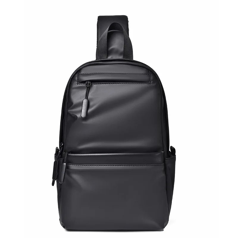 New Trend Men's Chest Bag Fashion Male Single Shoulder Bag Large Capacity Casual Cross Bag Boy Travel Casual Handbag Bolsas