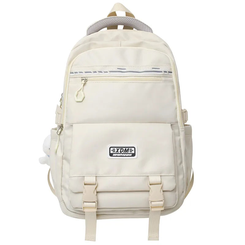 New Trendy Female High Capacity Travel College Backpack Women Laptop School Bag Fashion Girl Book Packet Lady Leisure Kawaii Bag