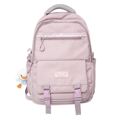 New Trendy Female High Capacity Travel College Backpack Women Laptop School Bag Fashion Girl Book Packet Lady Leisure Kawaii Bag