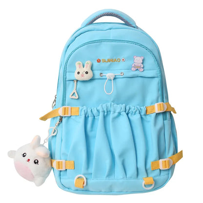 New Trendy Women Waterproof Laptop High Capacity School Bags Female Fashion College Backpack Cool Lady Cute Girl Travel Book Bag