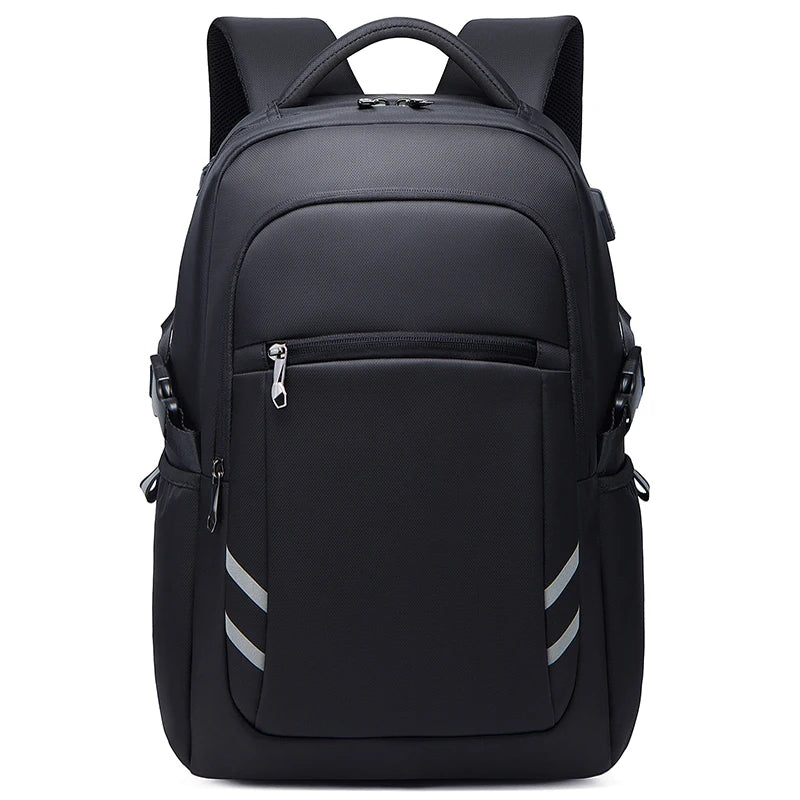 New Waterproof Business Backpack Men 15.6 Inch Laptop Backpacks Anti-Theft USB Charging School Bag Travel Backpack Male Mochila