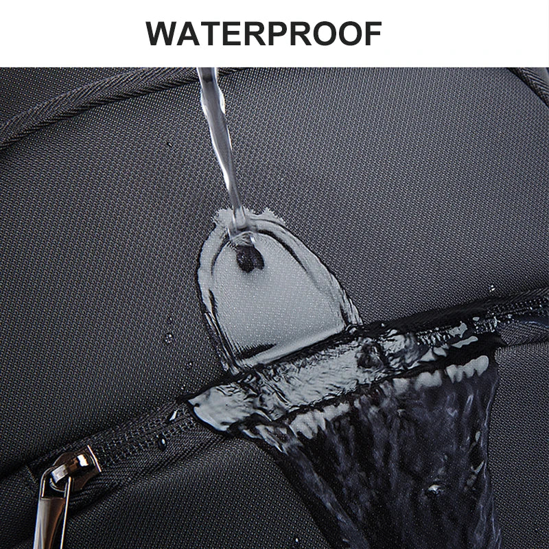 New Waterproof Business Backpack Men 15.6 Inch Laptop Backpacks Anti-Theft USB Charging School Bag Travel Backpack Male Mochila