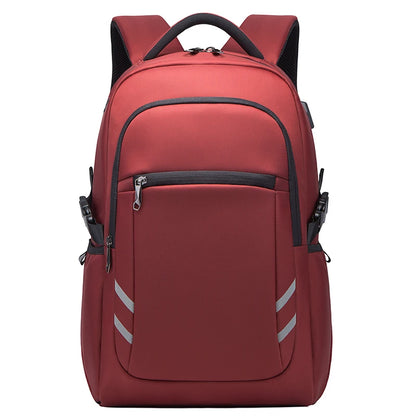 New Waterproof Business Backpack Men 15.6 Inch Laptop Backpacks Anti-Theft USB Charging School Bag Travel Backpack Male Mochila