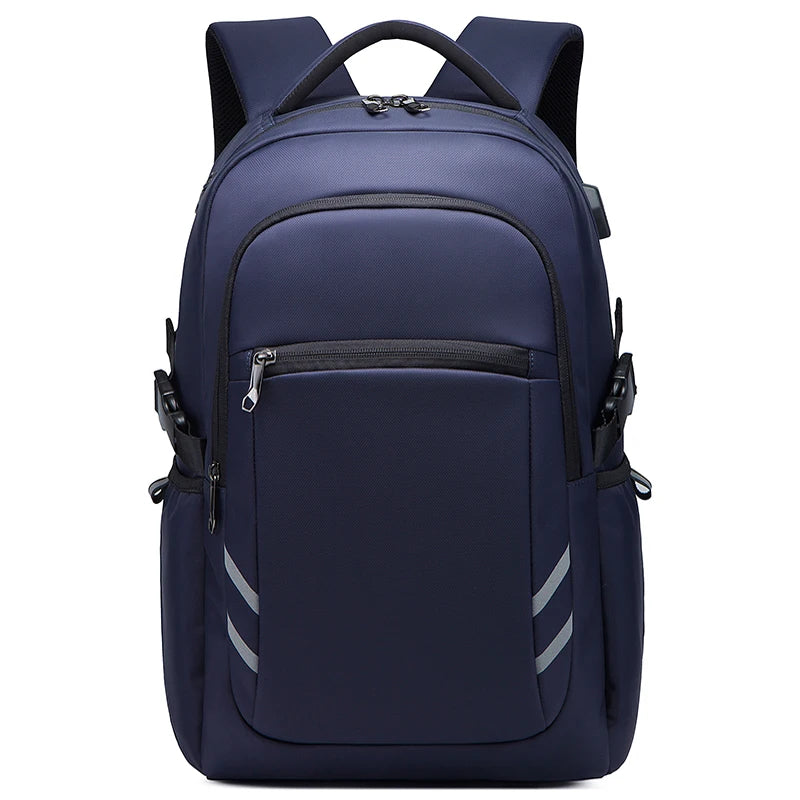 New Waterproof Business Backpack Men 15.6 Inch Laptop Backpacks Anti-Theft USB Charging School Bag Travel Backpack Male Mochila