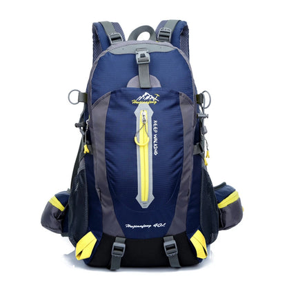 New Waterproof Climbing Backpack Rucksack 40 L Outdoor Travel Sport Hiking Camping Trekking Bag For Men Pack mochila masculina