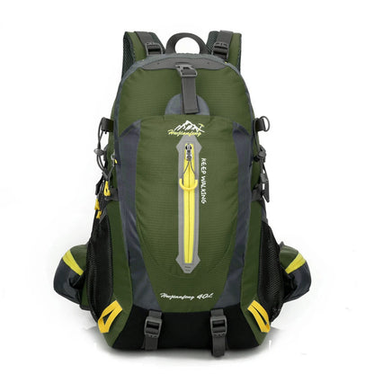 New Waterproof Climbing Backpack Rucksack 40 L Outdoor Travel Sport Hiking Camping Trekking Bag For Men Pack mochila masculina