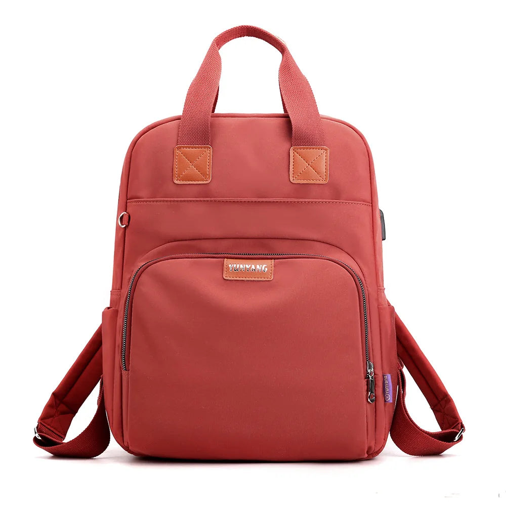 New Waterproof Nylon Backpack for Women School Shoulder Bag Bagpack for Teenage Girls Female Travel Backpacks mochila
